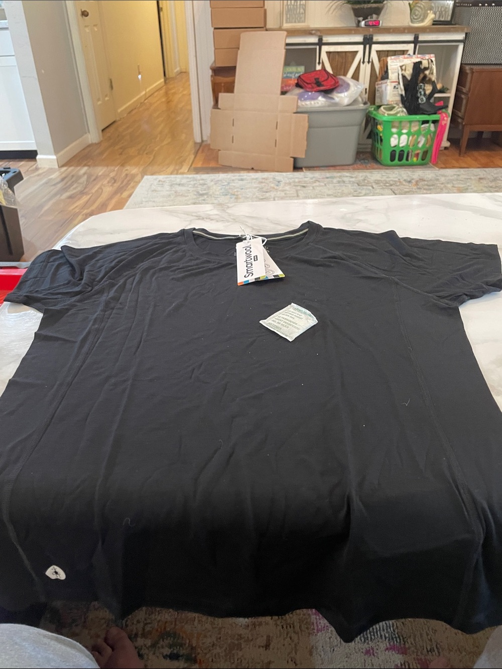 Smart wool t-shirt
